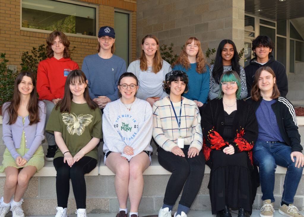 photo of students who are finalist in the Arts Across Arkansas competition