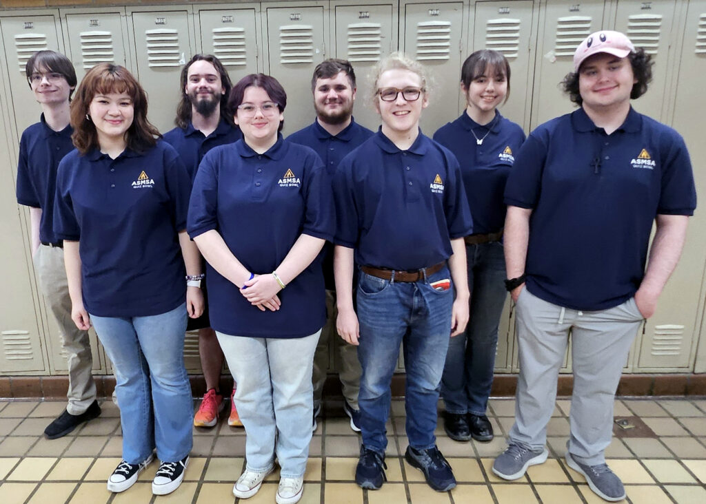 photo of ASMSA Quiz Bowl team