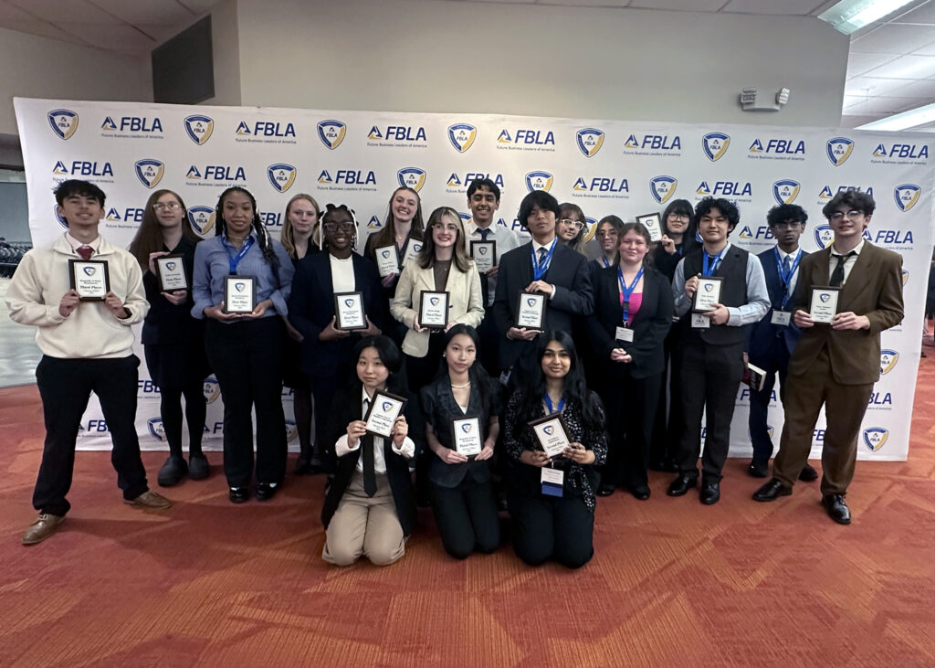 student contestants at 2025 FBLA State Conference