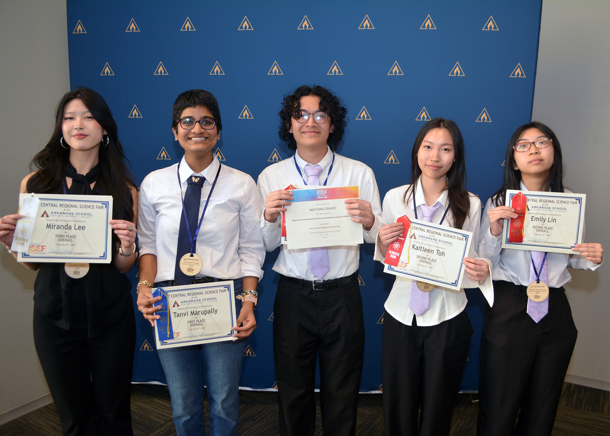 Student Math Winners overall winners 2026 – Arkansas School for Mathematics, Sciences, and ...